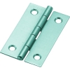 トラスコ中山(TRUSCO) スチール製薄口普通蝶番 生地仕上げ 全長51.0mm (10個入) 550-51N