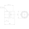 日機 クーラントシステム3/4 コネクター PT3/4 (4個入) クーラントシステム3/4 コネクター PT3/4 (4個入) 86064 画像2