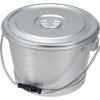 トラスコ中山(TRUSCO) アルミ丸型一重食缶 285ΦX195 8L ARCA-8