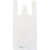 TRUSCO バイオマスプラスチック配合レジ袋 12/30号 (380X290mm)乳白 100枚入 BSB12-30-W