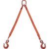 TRUSCO 2本吊ベルトスリングセット 35mm幅X1m 吊り角度60°時荷重1.72t(最大使用荷重2t) G35-2P10