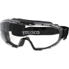TRUSCO カラーセーフティーゴーグル(ワイドビュータイプ)ブラック G5008-BK
