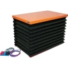 トラスコ中山(TRUSCO) テーブルリフト 1000kg 電動Bねじ式 DC24Vバッテリー専用 750×1200mm 蛇腹付 HDL-L100712VJ-D2