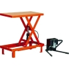 トラスコ中山(TRUSCO) ワークテーブルリフト150kg 足踏式 400X720 HLFWA-S150