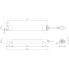 日機 簡易防水型LEDリニアライト AC100〜120V 簡易防水型LEDリニアライト AC100〜120V NLT2-10-AC-S 画像2
