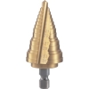 トラスコ中山(TRUSCO) 電気設備用ステップドリル 2枚刃チタンコーティング 21〜34mm NMS-34EG