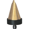 トラスコ中山(TRUSCO) ステップドリル 2枚刃チタンコーティング 5〜35mm 段数13 NMS-35G