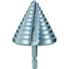 トラスコ中山(TRUSCO) 六角軸樹脂用ステップドリル 2枚刃 45〜55mm NMS-55P