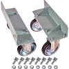 トラスコ中山(TRUSCO) R3型用キャスターベースセット D450 Φ150ゴムキャスター R3-CB450-G150