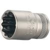 TRUSCO ソケット 12角タイプ 差込角12.7 対辺10mm T4-10W