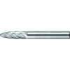 トラスコ中山(TRUSCO) 超硬バー 砲弾型 Φ6X刃長19X軸6 アルミカット TA3C060