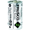 TRUSCO アルカリ乾電池 単2 (2本入) TLR14G-P2S