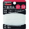 TRUSCO 下げ振り用糸 太20m巻き 線径1.20mm TMI-2002