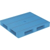 サンコー プラスチックパレット 840145 LX-102112R4 ブルー 84014501-BL503