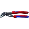 KNIPEX ウォーターポンププライヤー コブラ コンフォートハンドル落下防止リング付 180mm 8702-180TBK