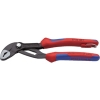 KNIPEX ウォーターポンププライヤー コブラ コンフォートハンドル落下防止リング付 250mm 8702-250TBK