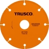 TRUSCO 溶着ダイヤモンドカッター マルチタイプ 105mm TYDM-105