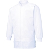 サンエス 男女共用混入だいきらい長袖ジャケット LL ホワイト FX70971R-LL-C11