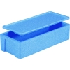 サンコー 発泡素材コンテナー 760363 EPボックス#35-2(本体)ブルー SK-EP35-2-BL
