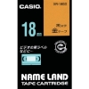カシオ ネームランドテープ 18mm 金テープ/黒文字 XR-18GD