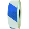 セーフラン 高輝度反射テープ 青白 幅50mm×50m 高輝度反射テープ 青白 幅50mm×50m 14358 画像1
