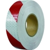 セーフラン 高輝度反射テープ 赤白 幅50mm×50m 高輝度反射テープ 赤白 幅50mm×50m 14359 画像1