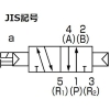 CKD パイロット式5ポート弁 4GA・4GBシリーズ パイロット式5ポート弁 4GA・4GBシリーズ 4GB110R-06-3 画像3