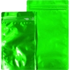 セイニチ 「ラミジップ」 アルミカラースタンドタイプ 緑 160×120+35 (50枚入) 「ラミジップ」 アルミカラースタンドタイプ 緑 160×120+35 (50枚入) AL-1216GR 画像1
