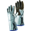 JUTEC 耐熱手袋 アルミナイズドレザー XL H05LA238-W2