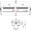 ベッセル 静電気除去クロスフローファン 薄型&幅広600mm CF-600 静電気除去クロスフローファン 薄型&幅広600mm CF-600 CF-600 画像4