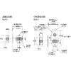 MK GM レバーハンドル LIMITED TXS-1K22 小判座シリンダー付間仕切錠 B/S51 マットブラック GM レバーハンドル LIMITED TXS-1K22 小判座シリンダー付間仕切錠 B/S51 マットブラック D-9001K22U 画像3