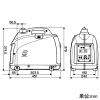 HONDA 正弦波インバーター搭載発電機 900VA(交流/直流) 正弦波インバーター搭載発電機 900VA(交流/直流) EU9IT1JN3 画像2