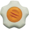 三星 フィットノブ M8 本体/白 キャップ/橙 (5個入り) FIT-W-M8-O-5P