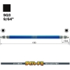 ベッセル 剛彩ビット 2本組 (両頭スクエア) SQ3×150mm 剛彩ビット 2本組 (両頭スクエア) SQ3×150mm GS14SQ3150 画像2