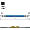 ベッセル 剛彩ビット 5本組 (両頭スクエア) SQ3×110mm 剛彩ビット 5本組 (両頭スクエア) SQ3×110mm GS5P-44 画像2