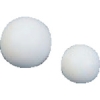 フロンケミカル フッ素樹脂(PTFE)球 鉄芯入 6.35Φ×3.17Φ NR0309-001