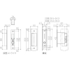 MK オート鎌錠(表示錠) オート鎌錠(表示錠) P-216 画像2