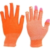ミドリ安全 指先が使える手袋 スライドタッチeks (調温・消臭効果) オレンジ L STCH-EKS-OR-L