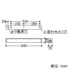 コイズミ照明 LEDライトバー間接照明 ミドルパワー 散光タイプ 調光 温白色 長さ600mm LEDライトバー間接照明 ミドルパワー 散光タイプ 調光 温白色 長さ600mm AL52778 画像3