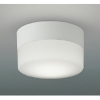 コイズミ照明 LED軒下シーリングライト 防雨・防湿型 白熱球60W相当 非調光 電球色 ランプ付 白 AU52647