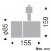 遠藤照明 LEDグレアレススポットライト ロングフード プラグタイプ 2400TYPE CDM-T70W相当 狭角配光 非調光 ナチュラルホワイト(4200K) 演色Ra96 LEDグレアレススポットライト ロングフード プラグタイプ 2400TYPE CDM-T70W相当 狭角配光 非調光 ナチュラルホワイト(4200K) 演色Ra96 ERS4783WA 画像2