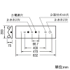 オーデリック LEDベースライト ≪LED-TUBE≫ 高演色LED 直付型 20形 逆富士型 2灯用 1050lmタイプ FL20W×2灯相当 LEDランプ型 片側給電・片側配線タイプ 昼光色 非調光タイプ LEDベースライト ≪LED-TUBE≫ 高演色LED 直付型 20形 逆富士型 2灯用 1050lmタイプ FL20W×2灯相当 LEDランプ型 片側給電・片側配線タイプ 昼光色 非調光タイプ XL551143RA 画像2