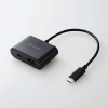ELECOM USB Power Delivery対応オーディオ変換アダプター USB Power Delivery対応オーディオ変換アダプター MPA-CAPDBK 画像1