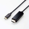 ELECOM USB Type-C(TM)用HDMI映像変換ケーブル USB Type-C(TM)用HDMI映像変換ケーブル MPA-CHDMI10BK 画像1