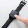 ELECOM Apple Watch45mm用フルカバーケース プレミアムガラス Apple Watch45mm用フルカバーケース プレミアムガラス AW-21AFCGMBK 画像5