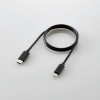 ELECOM USB C-Lightningケーブル/スタンダード/0.5m/ブラック USB C-Lightningケーブル/スタンダード/0.5m/ブラック MPA-CL05BK 画像2