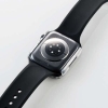 ELECOM Apple Watch45mm用フルカバーケース プレミアムガラス Apple Watch45mm用フルカバーケース プレミアムガラス AW-21AFCGCR 画像2