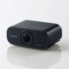 ELECOM 4Kオートズーム対応Webカメラ 4Kオートズーム対応Webカメラ UCAM-CX80FBBK 画像1