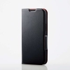 ELECOM 【生産完了品】iPhone 13 mini ソフトレザーケース 薄型 磁石付 iPhone 13 mini ソフトレザーケース 薄型 磁石付 PM-A21APLFUBK 画像1