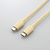 ELECOM USB4ケーブル(認証品、USB Type-C(TM) to USB Type-C(TM)) USB4ケーブル(認証品、USB Type-C(TM) to USB Type-C(TM)) USB4-APCC5P08YL 画像1
